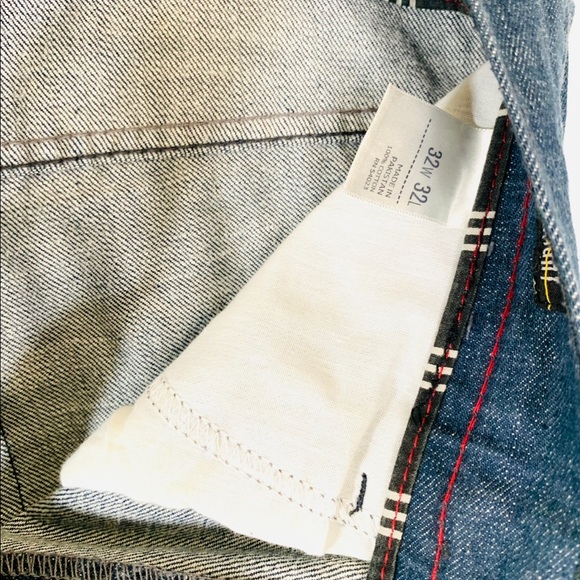 Old Navy Jeans Dark Wash Straight Leg Men Denim - Picture 3 of 6